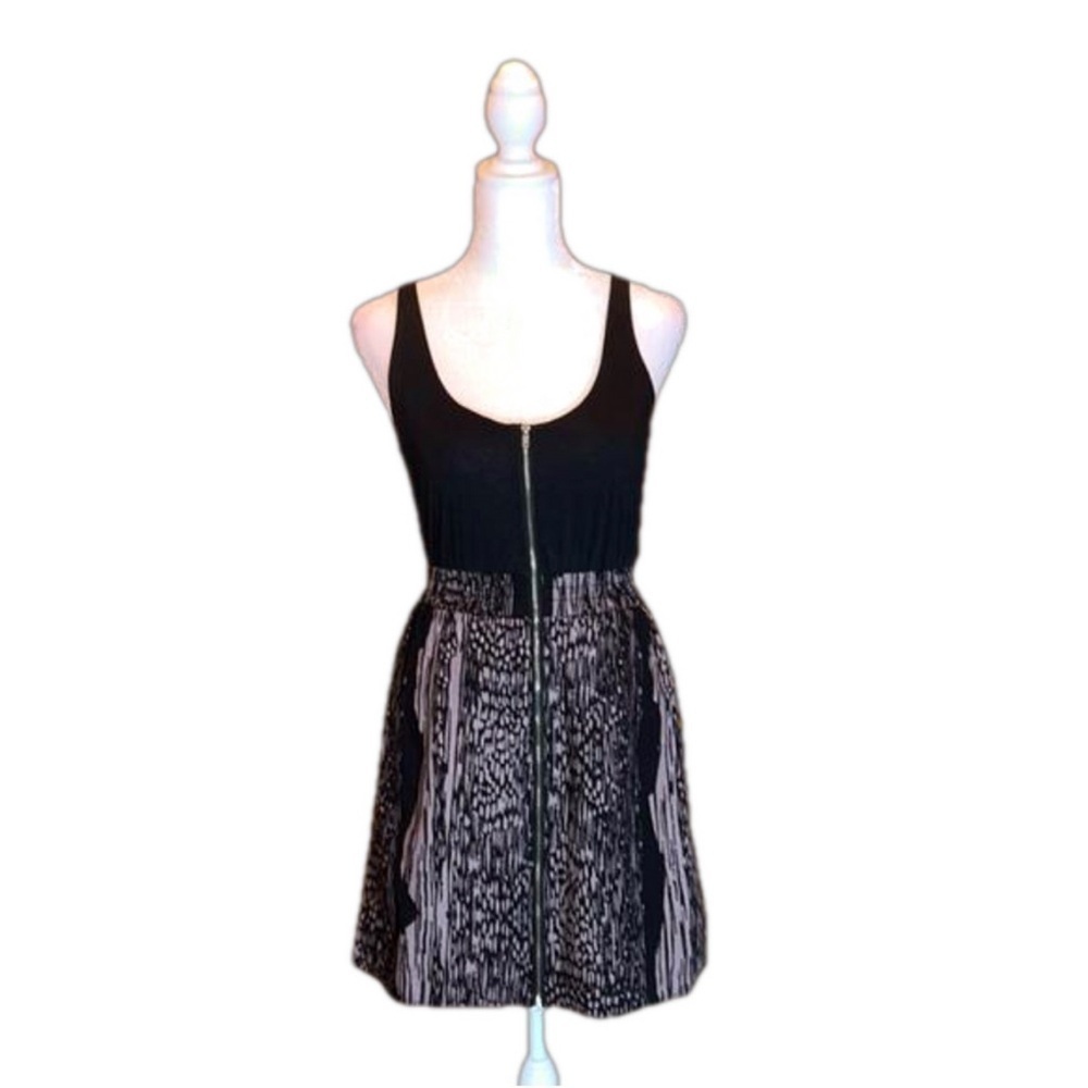 URBAN OUTFITTER's "sound & matter" Black & Gray Summer Dress Size S